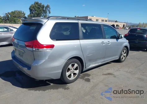 2012 Toyota Sienna Le V6 8 Passenger from USA, damaged, VIN 5TDKK3DC0CS278679